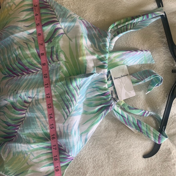 Tommy Bahama Linen Halter Dress Size M! - Picture 7 of 9